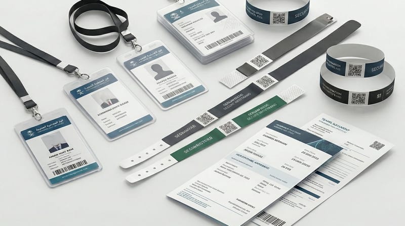 Traveler document printing — consulate reports, ID cards, labels